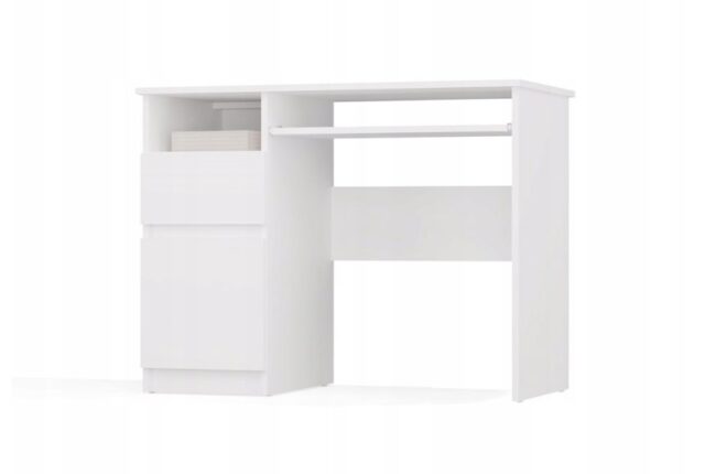 PORTO Left Desk  White - imagine 5