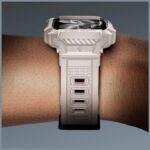 Etui Spigen Rugged Armor Pro V2 do Apple  Watch 10/11 (46mm) dune beige - imagine 10