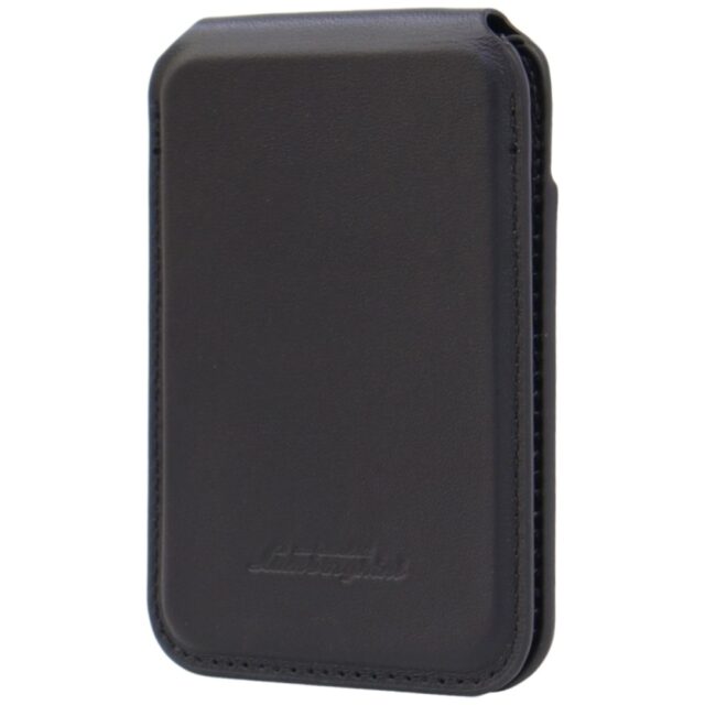 Magnetic Wallet Lamborghini D1 Genuine Leather MagSafe Phone Stand green - imagine 3