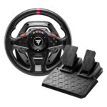 Thrustmaster T128 Black USB Steering wheel + Pedals Analogue PC  PlayStation 4  PlayStation 5