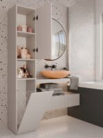 NEL III BATHROOM POLE  KASHMIR COLOUR - imagine 6