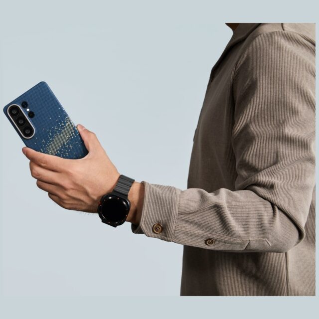 Etui PITAKA Edge Case MagSafe do Samsung  Galaxy S26 Ultra milky way galaxy - imagine 6