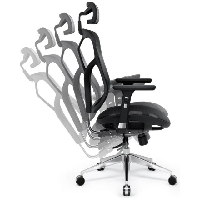 Ergonomic chair Diablo Chairs V-Basic black - imagine 8