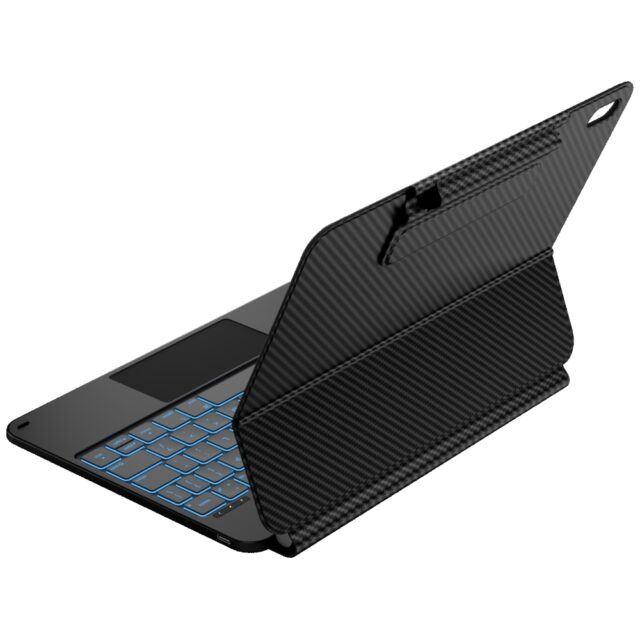 Case Typecase Edge+ with keyboard for iPad 11" A16 2025 / iPad 10.9' 2022 carbon fiber - imagine 5