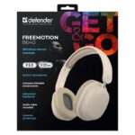 HEADPHONES DEFENDER BLUETOOTH FREEMOTION B640 BEIGE - imagine 8
