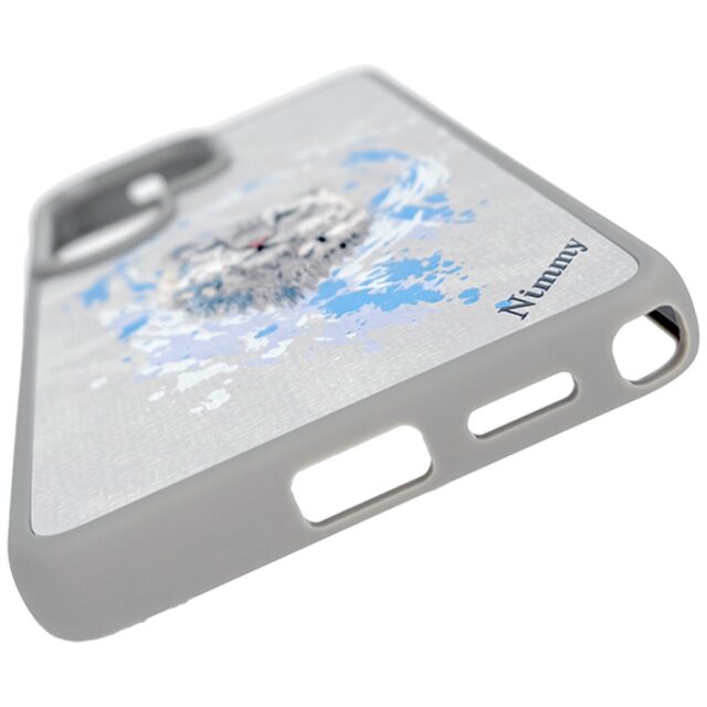 Etui Nimmy Pantera MagSafe do Samsung     Galaxy S26 Ultra jasnoszary - imagine 5