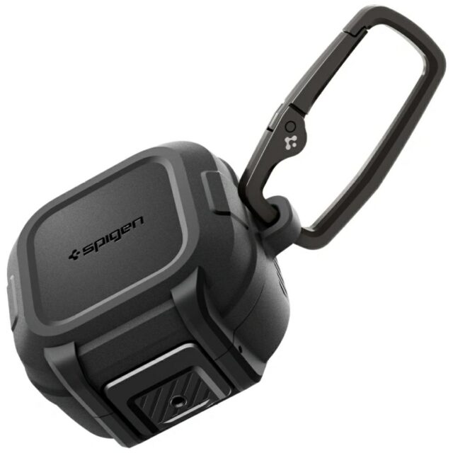 Case Spigen Lock Fit for Samsung Galaxy Buds4 / Buds4 Pro black - imagine 3