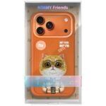 Etui Nimmy Cool&Cute 2.0 Cat do iPhone    17 Pro pomarańczowy - imagine 7