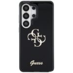 Case Guess IML Big Metal 4G Script for    Samsung Galaxy S26 Ultra black - imagine 4