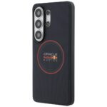 Red Bull PU Leather Meshed Red Ring Magnetic Zadní Kryt pro Samsung Galaxy S26 Ultra Navy - imagine 2