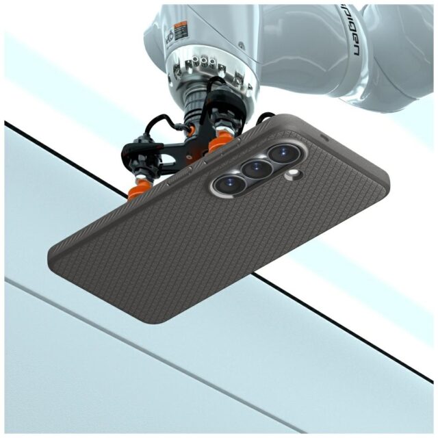 Case Spigen Liquid Air for Samsung Galaxy S26 marble grey - imagine 10