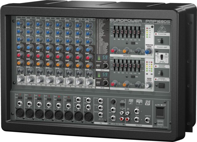 Behringer PMP1680S audio mixer 10 channels 10 - 200000 Hz Black - imagine 4