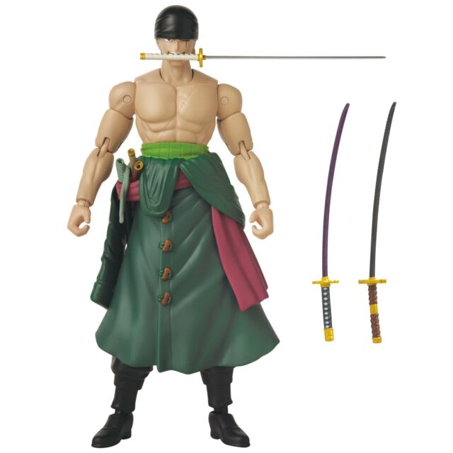 ANIME HEROES ONE PIECE - RORONOA ZORO THREE SWORD S - imagine 8