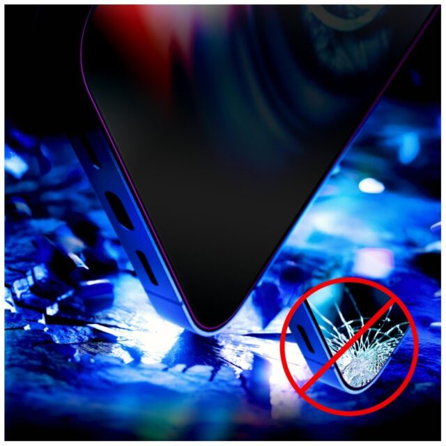 3MK HardGlass Max Privacy Privacy Glass for Samsung Galaxy S26 Black - imagine 5