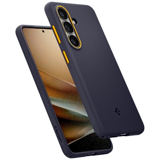 Etui Spigen Nano Pog Mag MagSafe do  Samsung Galaxy S26 blueberry navy - imagine 7