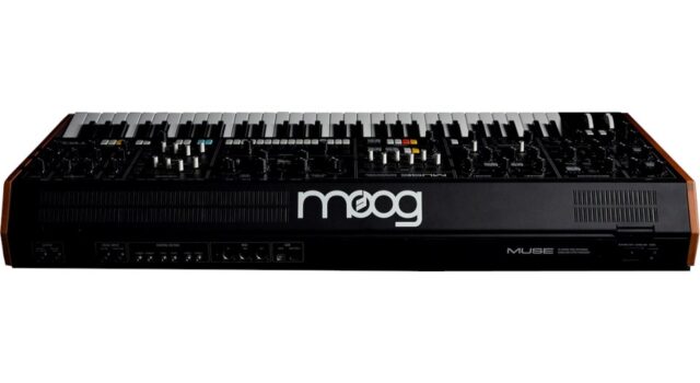 MOOG Muse - eight voice analog bi-timbral polyphonic synthesizer - imagine 3