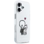 Etui Karl Lagerfeld Karl & Choupette      Back MagSafe do iPhone 17 przezroczysty - imagine 4