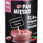 PAN MIĘSKO Pork with Duck Puppies - wet dog food - 400g