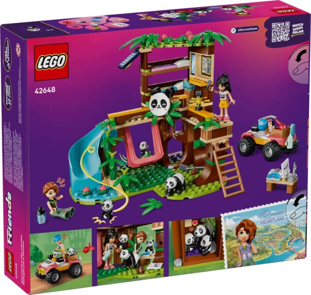 LEGO FRIENDS 42648 Panda Sanctuary Animal Care - imagine 2