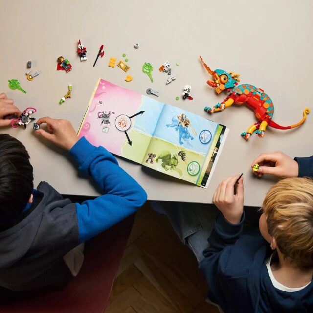 TOY CONSTRUCT LEGO MATEO CHAMELEON 71492 - imagine 9