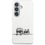 Case Karl Lagerfeld IML Peekaboo         Karl&Choupette MagSafe for Samsung Galaxy S26 transparent - imagine 3
