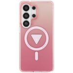 Case Guess IML Gradient Triangle MagSafe for Samsung Galaxy S26 Ultra pink - imagine 3