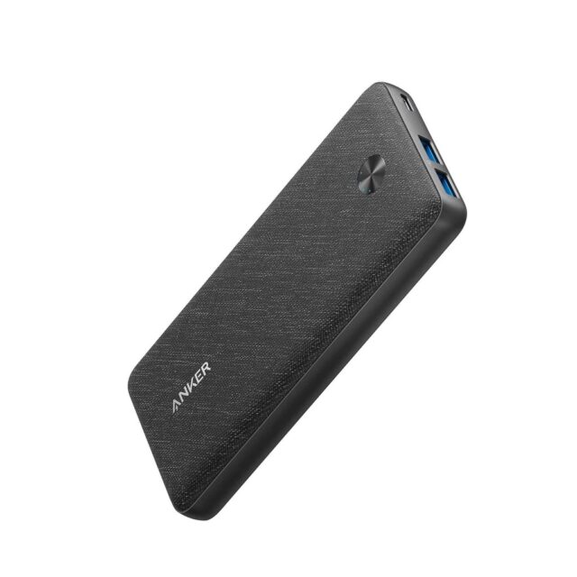 POWER BANK USB 20000MAH BLACK/A1365G11 ANKER - imagine 5