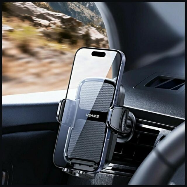 Car holder USAMS ZJ085 for air vent black - imagine 3