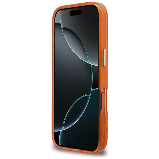Case Karl Lagerfeld IML K Head Logo      MagSafe for iPhone 17 Pro orange - imagine 5