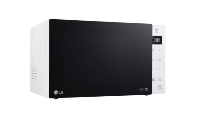 LG MS 23 NECBW  Over the range  Solo microwave  23 L  1000 W  Touch  Black  White - imagine 7
