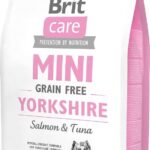 BRIT Care Mini Yorkshire Grain Free Salmon with tuna - dry dog food - 7 kg