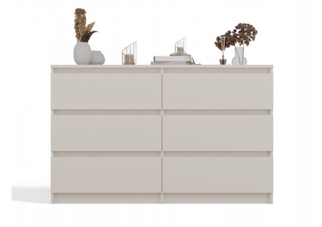 MALWA CHEST OF DRAWERS M6/120 CASMERE COLOUR - imagine 3
