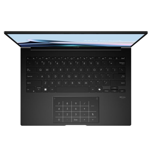 ASUS Zenbook 14 UM3406GA-QD008W Ryzen AI 7 445 14.0 WUXGA 60Hz 400nits AG 32GB LPDDR5X 1TB  Radeon Graphics WLAN+BT Cam1080p 75WHrs Win11 Aluminum Jade Black - imagine 5