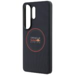 Red Bull PU Leather Meshed Red Ring Magnetic Zadní Kryt pro Samsung Galaxy S26 Ultra Navy - imagine 6