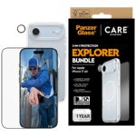 CARE by PanzerGlass Flagship Explorer 3-in-1 Case + Glass + Lens Protection Kit for iPhone Air