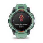 Garmin Instinct 3 AMOLED 3.05 cm (1.2 ) 45 mm Digital 390 x 390 pixels Touchscreen Green GPS (satellite) - imagine 2