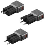 Adapter Energea TravelWorld 1A1C 25W black gunmetal - imagine 3