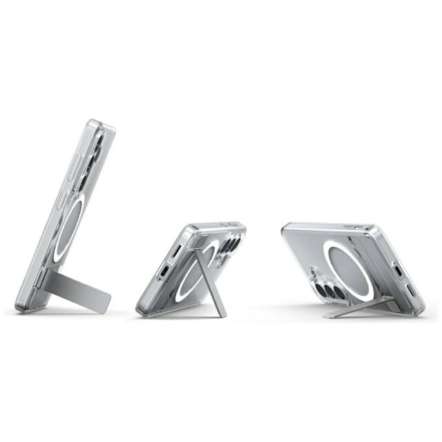 Etui Spigen Ultra Hybrid S Mag MagSafe    do Samsung Galaxy S26+ clear white - imagine 8