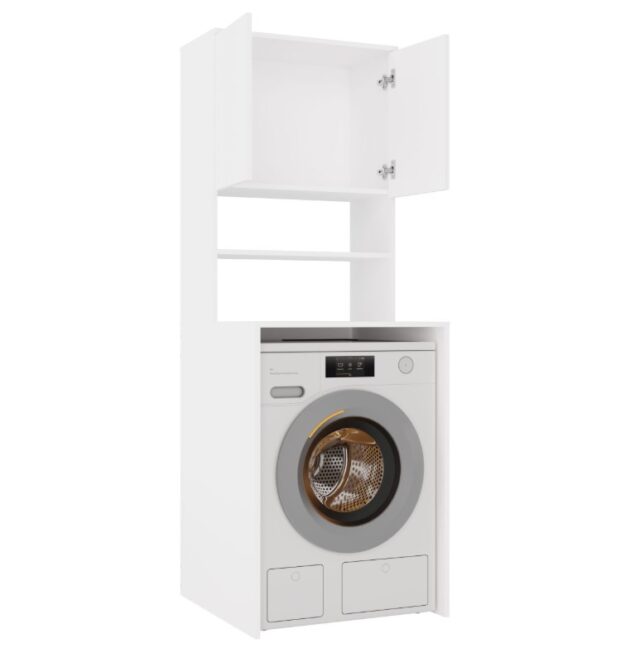 WASHING MACHINE CABINET POLA MULTI WHITE - imagine 6