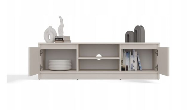 MALWA 120 TV cabinet  cashmere - imagine 10