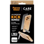 CARE by PanzerGlass Feature Kick 3in1 Case + Glass + Lens Protection Kit for iPhone 17 Pro Max - imagine 5