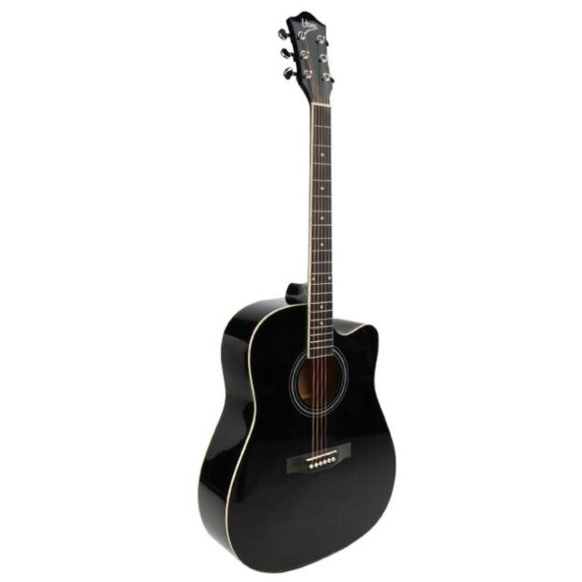 V-TONE AG Two BK - 4/4 acoustic guitar  black - imagine 3
