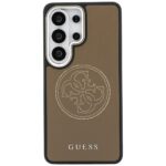 Case Guess Perforated Logo MagSafe for    Samsung Galaxy S26 Ultra brown - imagine 4