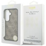 Case Guess 4G Embossed Ring MagSafe for   Samsung Galaxy S26 Plus brown - imagine 9