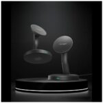 Wireless charger Spigen Essential EF151MS 15W MagSafe black - imagine 5