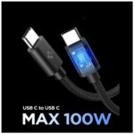 Wall charger Spigen Essential EE451EU 45W USB-C + cable USB-C/USB-C black - imagine 3