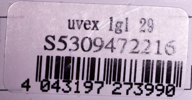 UVEX LGL 29 GOGGLES BLACK - imagine 6