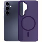 Etui 3MK Smoke MagCase do Samsung Galaxy S26+ fioletowy - imagine 2