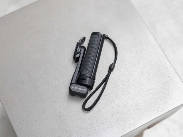 Quad Lock® Tripod / Selfie Stick Black - imagine 2