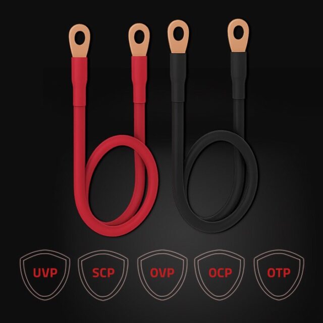 Qoltec Smart Professional Monolith Battery Charger for LiFePO4 AGM GEL SLA batteries | 90A | 12V | Fast charging - imagine 9